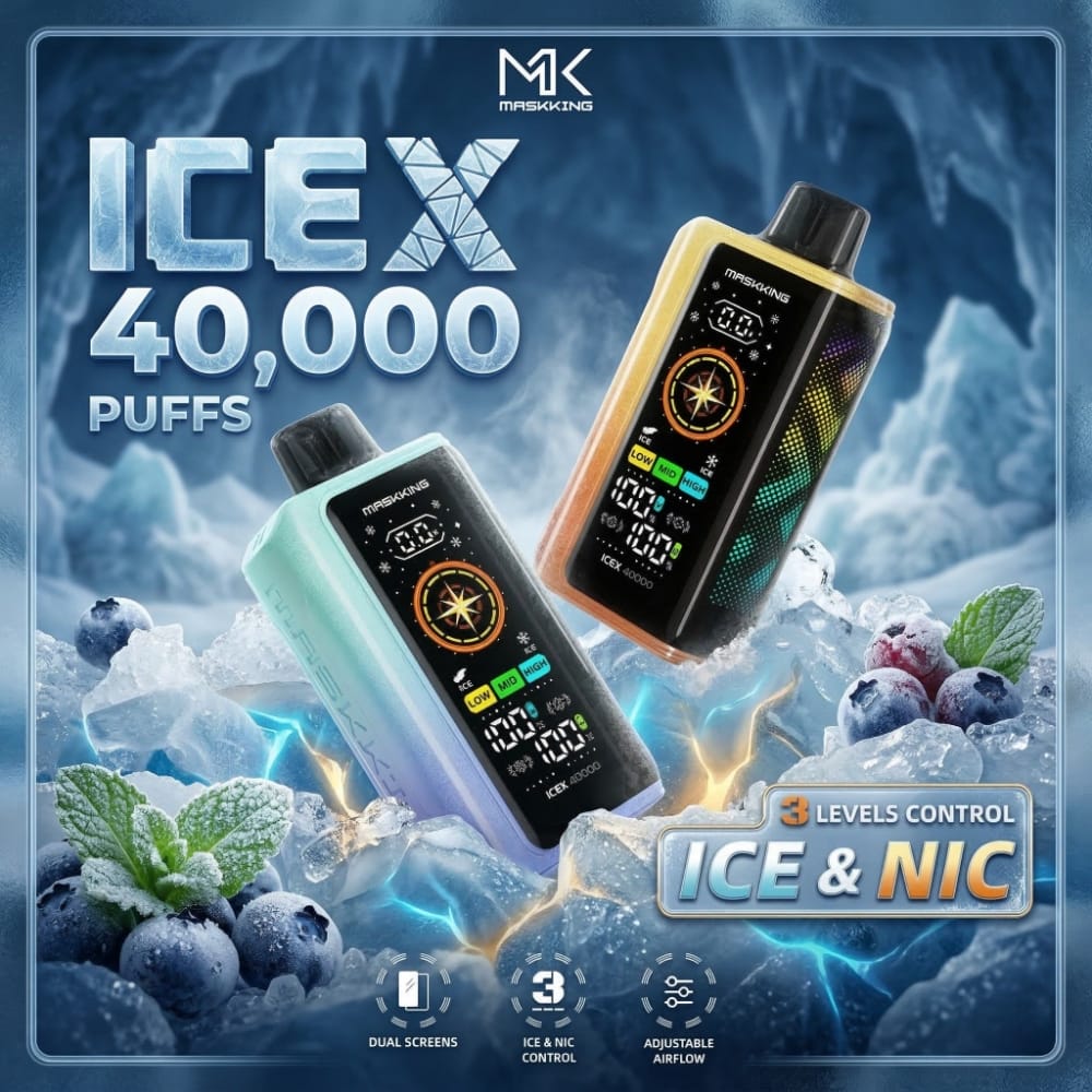 MASKKING ICEX 40000 Puffs Jednorazowy Vape